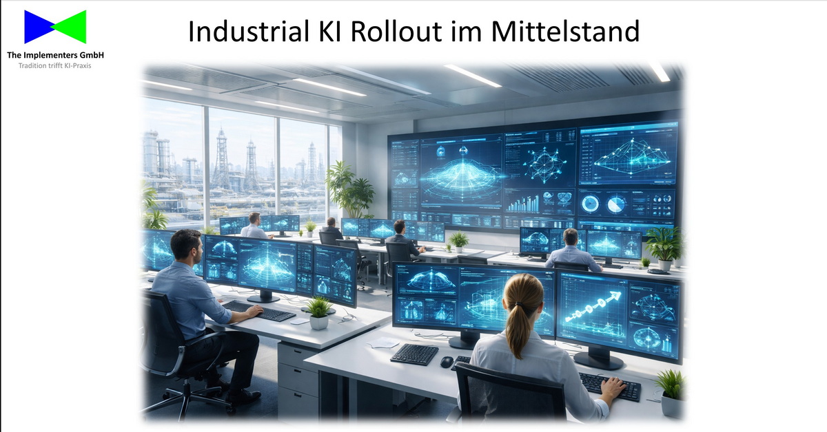 Industrial AI Rollout im Mittelstand: Integration schlägt Demo